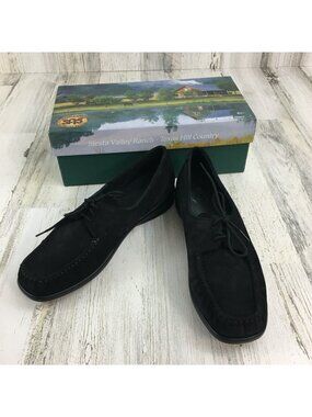 SAS Petra Suede Moccasin Loafers 9 N